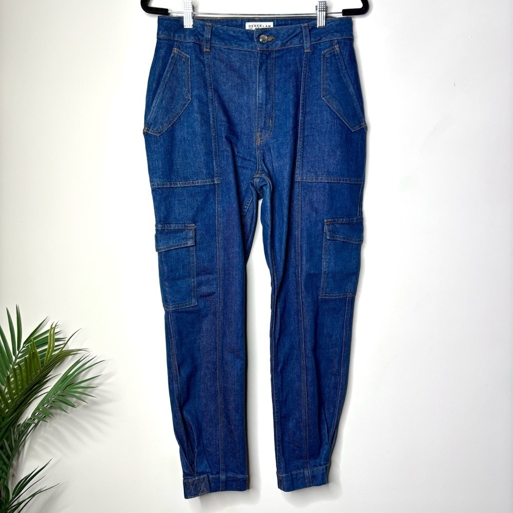 Derek Lam 10 Crosby Elian Utility Cargo Jogger Jeans